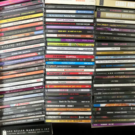 APPROX 80-90 CDS MIXED GENRE MAINLY ROCK